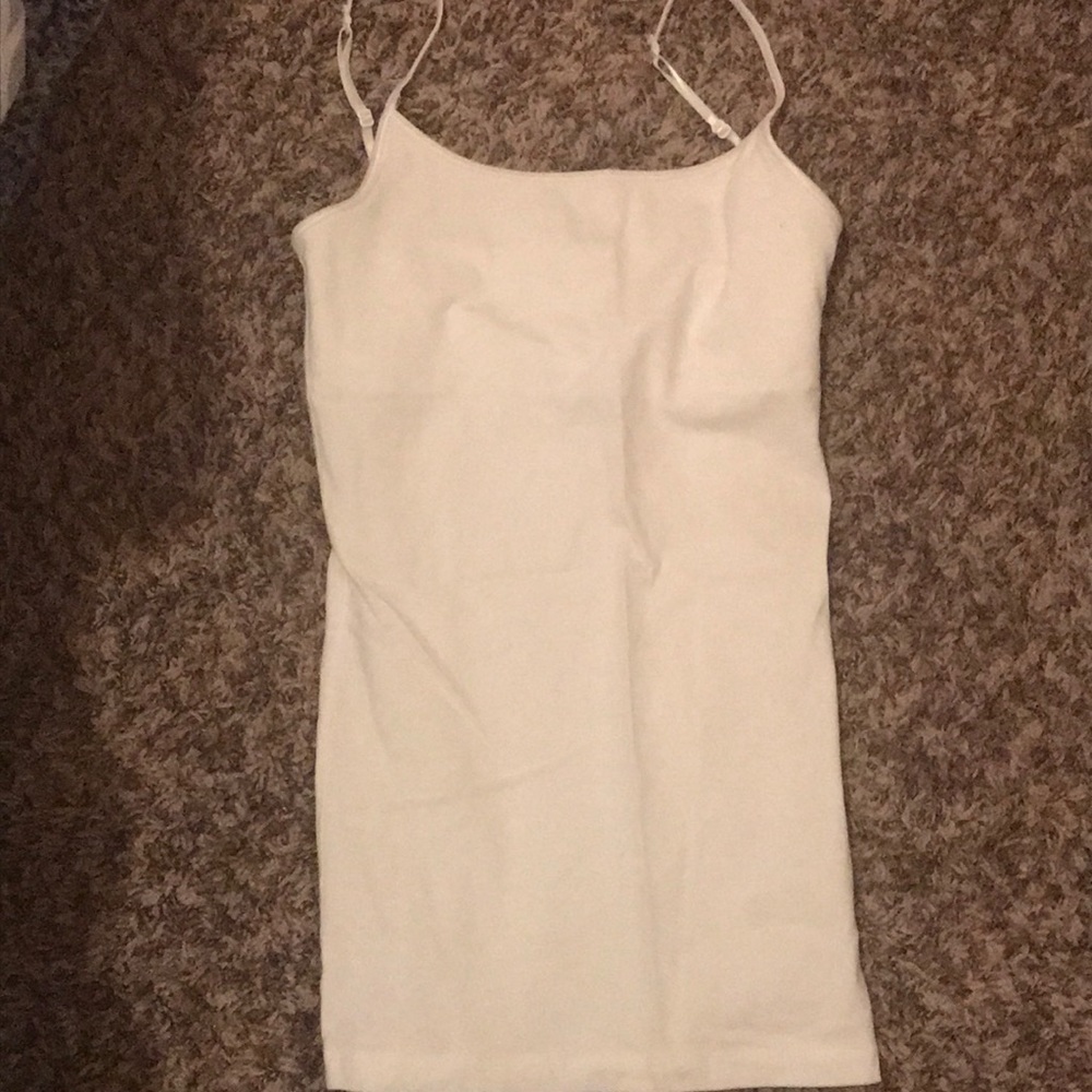 White tank top